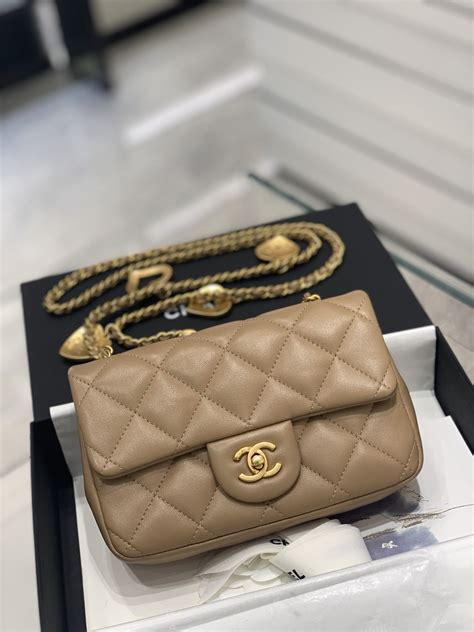 chanel mini caramel|Chanel mini flap bag.